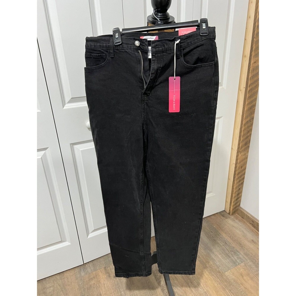 Womens Vibe & Rant Relaxed Jeans Size 13